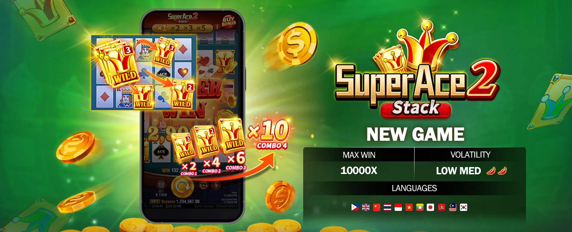 PH33 online casino platform with vibrant graphics and gaming elements
